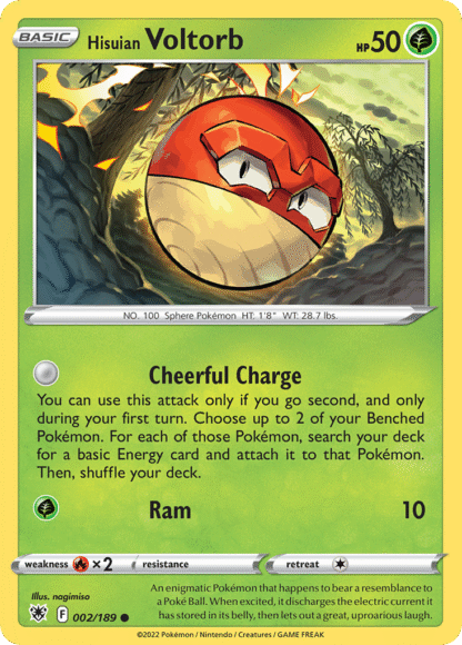 Hisuian Voltorb Reverse - Astral Radiance