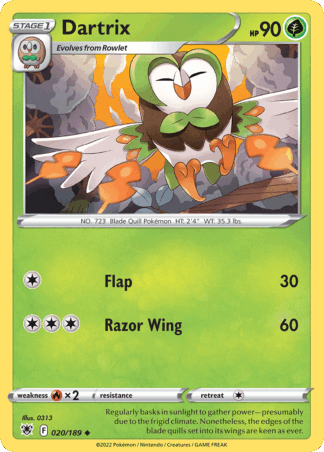Dartrix Reverse - Astral Radiance