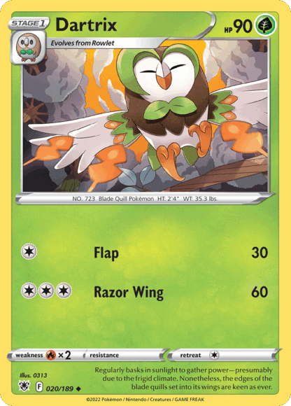 Dartrix Reverse - Astral Radiance