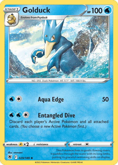 Golduck Reverse - Astral Radiance