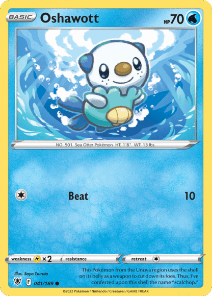 Oshawott Reverse - Astral Radiance