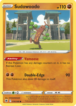 Sudowoodo Reverse - Astral Radiance