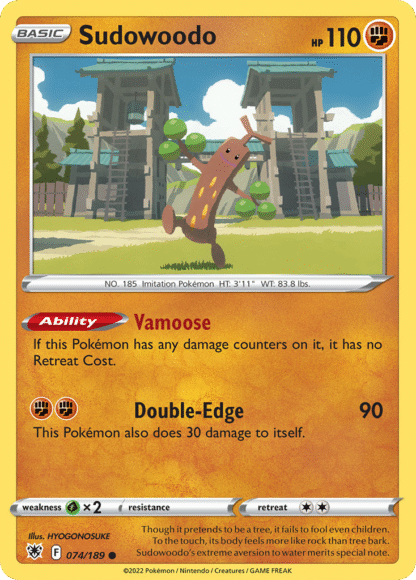 Sudowoodo Reverse - Astral Radiance