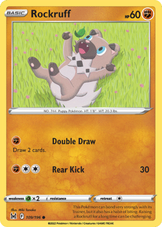 Rockruff Reverse - Lost Origin