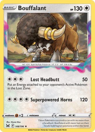 Bouffalant Reverse - Lost Origin