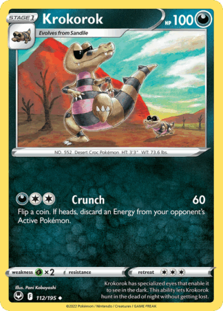 Krokorok Reverse - Silver Tempest