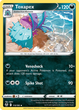 Toxapex Reverse - Silver Tempest