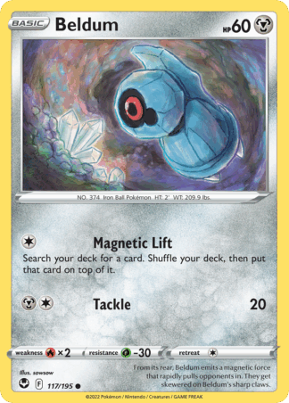 Beldum Reverse - Silver Tempest