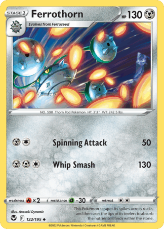 Ferrothorn Reverse - Silver Tempest