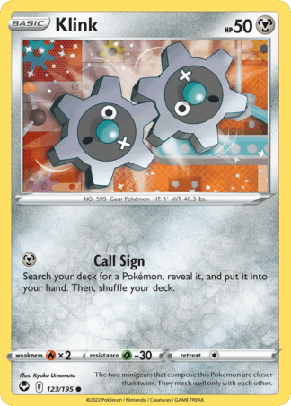 Klink Reverse - Silver Tempest