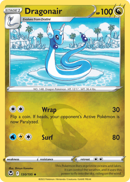 Dragonair Reverse - Silver Tempest