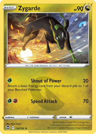 Zygarde Reverse - Silver Tempest