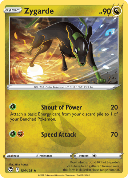 Zygarde Reverse - Silver Tempest