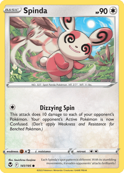 Spinda Reverse - Silver Tempest