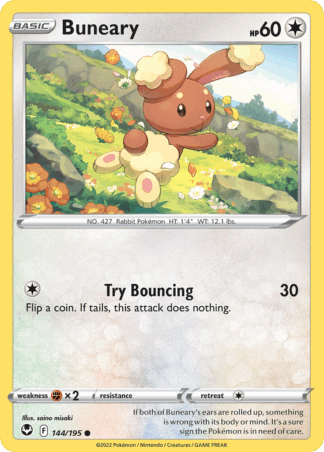 Buneary Reverse - Silver Tempest