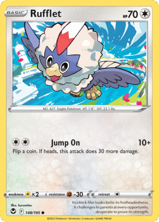 Rufflet Reverse - Silver Tempest