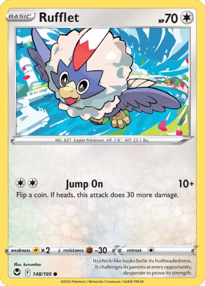Rufflet Reverse - Silver Tempest