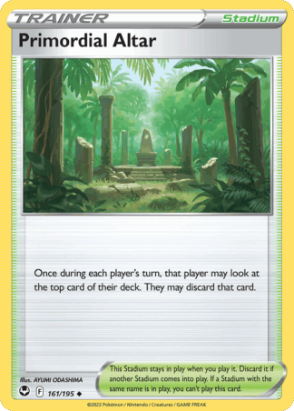 Primordial Altar Reverse - Silver Tempest
