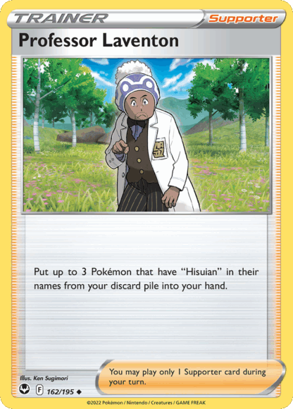 Professor Laventon Reverse - Silver Tempest