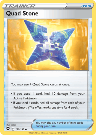Quad Stone Reverse - Silver Tempest