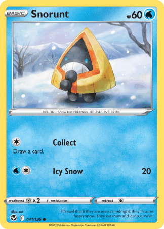 Snorunt Reverse - Silver Tempest