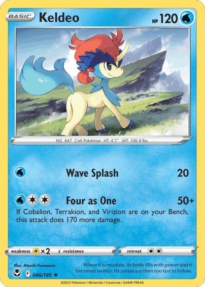 Keldeo Reverse - Silver Tempest
