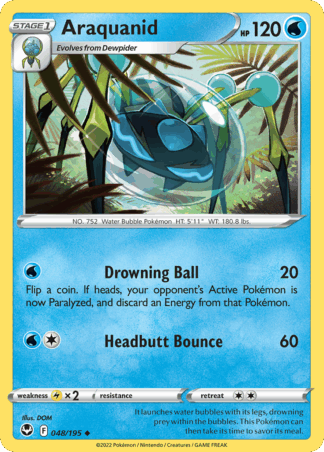Araquanid Reverse - Silver Tempest