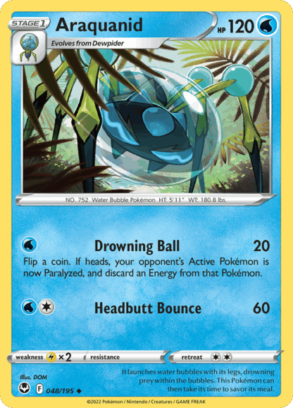 Araquanid Reverse - Silver Tempest