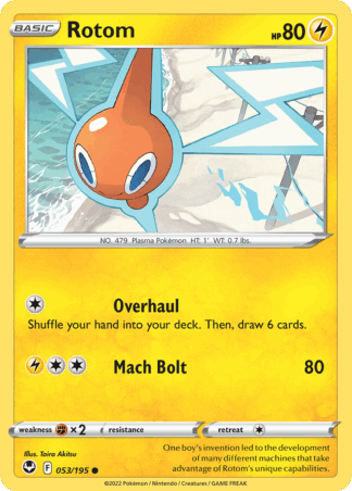 Rotom Reverse - Silver Tempest