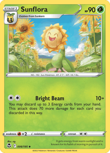 Sunflora Reverse - Silver Tempest