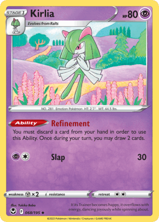 Kirlia Reverse - Silver Tempest
