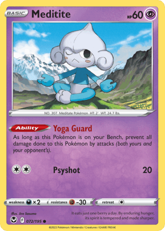 Meditite Reverse - Silver Tempest