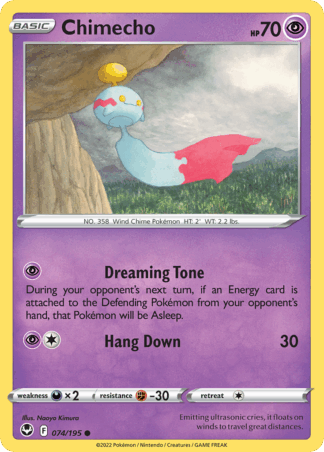 Chimecho Reverse - Silver Tempest