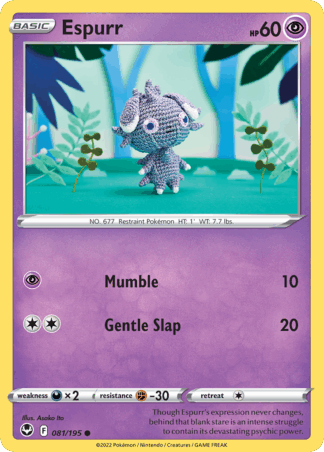 Espurr Reverse - Silver Tempest