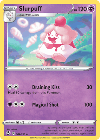 Slurpuff Reverse - Silver Tempest
