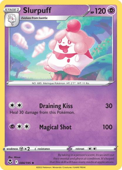 Slurpuff Reverse - Silver Tempest