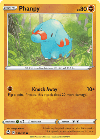Phanpy Reverse - Silver Tempest