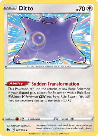 Ditto Reverse - Crown Zenith