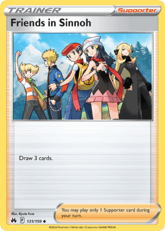 Friends in Sinnoh Reverse - Crown Zenith