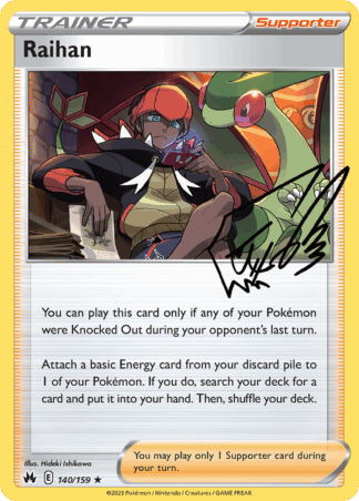 Raihan Reverse - Crown Zenith