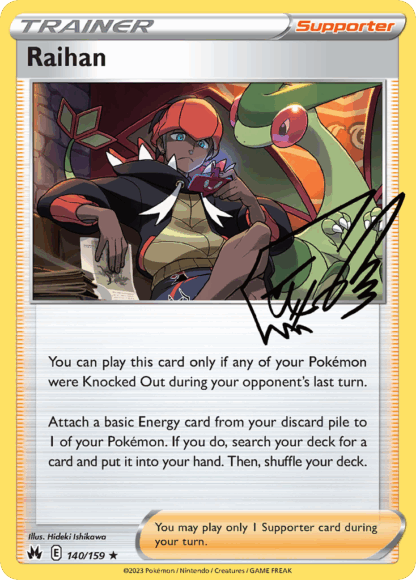 Raihan Reverse - Crown Zenith