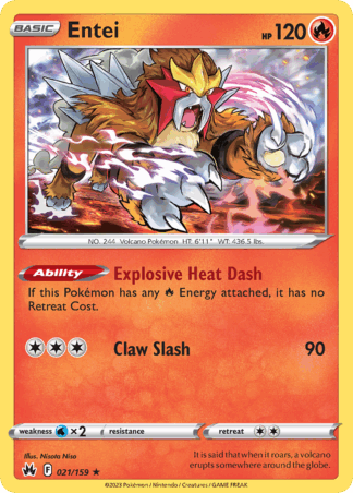 Entei Reverse - Crown Zenith