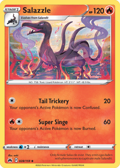 Salazzle Reverse - Crown Zenith