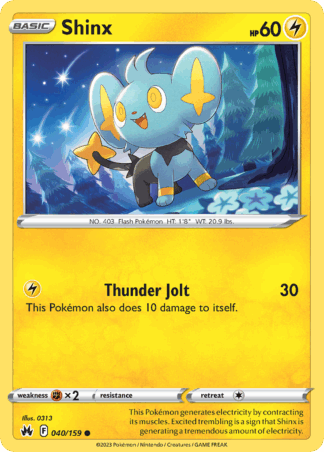Shinx Reverse - Crown Zenith