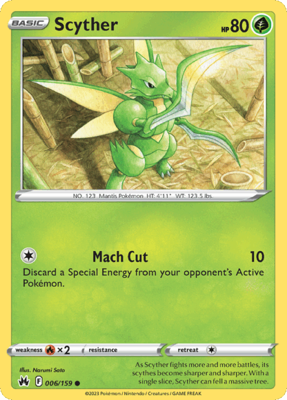 Scyther Reverse - Crown Zenith