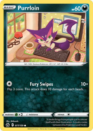 Purrloin Reverse - Crown Zenith