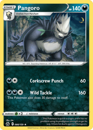 Pangoro Reverse - Crown Zenith