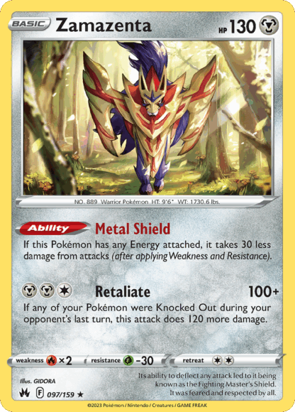 Zamazenta - Crown Zenith