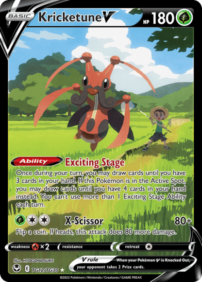 Kricketune V - Silver Tempest Trainer Gallery