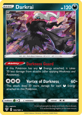 Darkrai Reverse - Darkness Ablaze